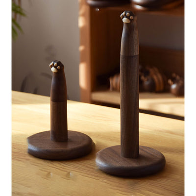 Dispensador de Pañuelos en Madera de Nogal Negro para la Cocina - Image 11