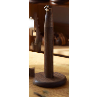 Dispensador de Pañuelos en Madera de Nogal Negro para la Cocina - Image 2