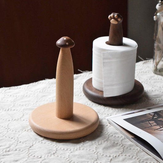 Dispensador de Pañuelos en Madera de Nogal Negro para la Cocina - Image 5