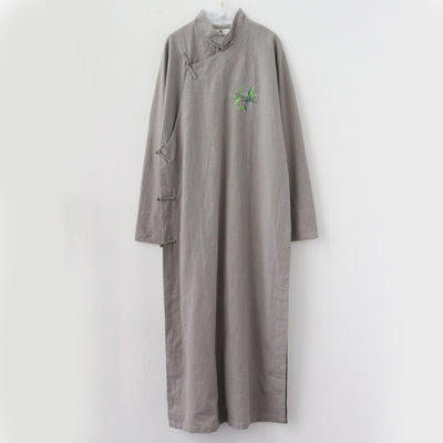 Traje Hanfu Largo Bordado Estilo Étnico - Image 11