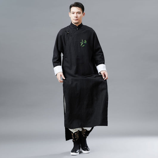Traje Hanfu Largo Bordado Estilo Étnico - Image 12