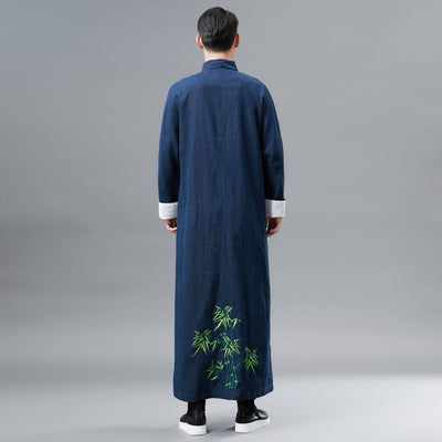 Traje Hanfu Largo Bordado Estilo Étnico - Image 3