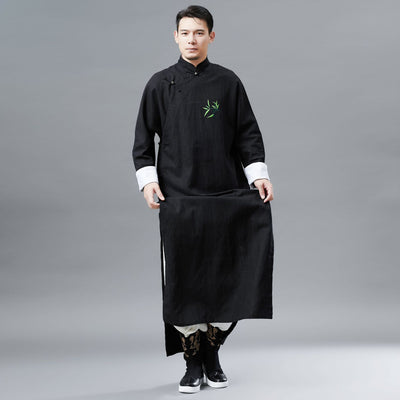 Traje Hanfu Largo Bordado Estilo Étnico - Image 7