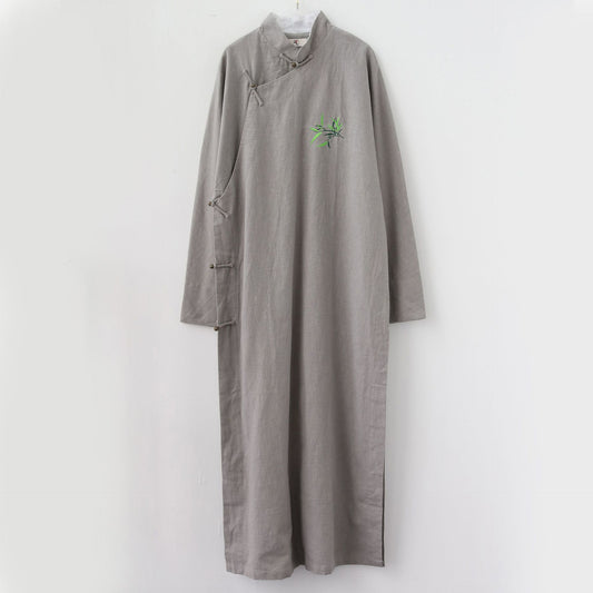 Traje Hanfu Largo Bordado Estilo Étnico - Image 2
