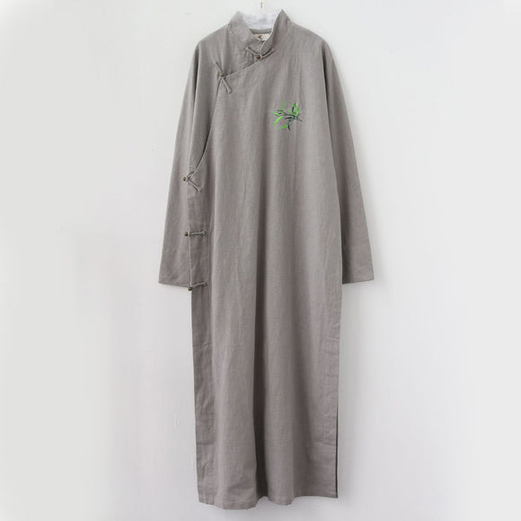 Traje Hanfu Largo Bordado Estilo Étnico
