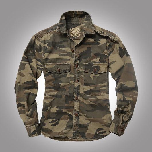 Chaqueta Militar Táctica Camuflaje Twill Grueso - Image 10