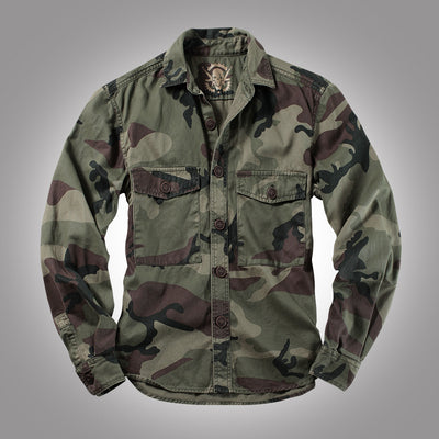 Chaqueta Militar Táctica Camuflaje Twill Grueso - Image 13