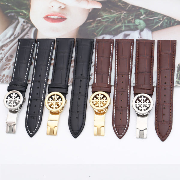 Pulsera de Piel de Becerro Premium para Patek Philippe