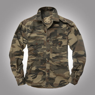 Chaqueta Militar Táctica Camuflaje Twill Grueso - Image 6