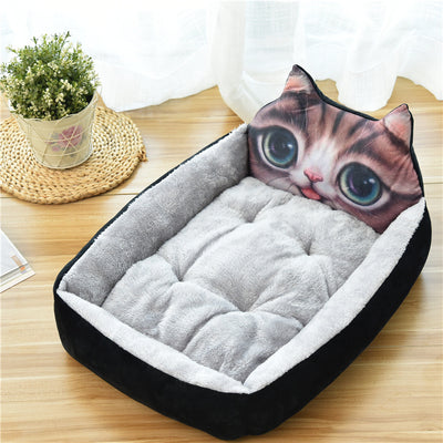 Cama Ortopédica para Mascotas - Casa Cómoda y Acogedora para Perros y Gatos - Image 6