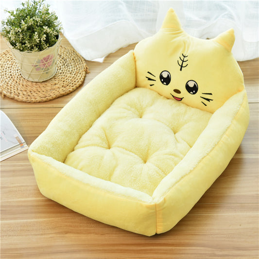 Cama Ortopédica para Mascotas - Casa Cómoda y Acogedora para Perros y Gatos