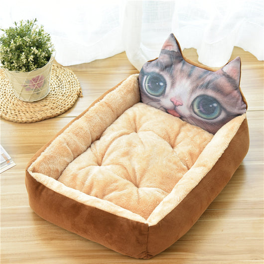 Cama Ortopédica para Mascotas - Casa Cómoda y Acogedora para Perros y Gatos - Image 7