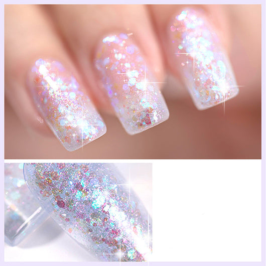 Adhesivo para Uñas con Efecto Brillante Multicolor - Image 12