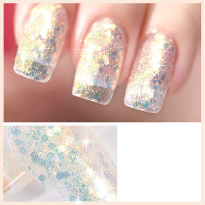 Adhesivo para Uñas con Efecto Brillante Multicolor - Image 9