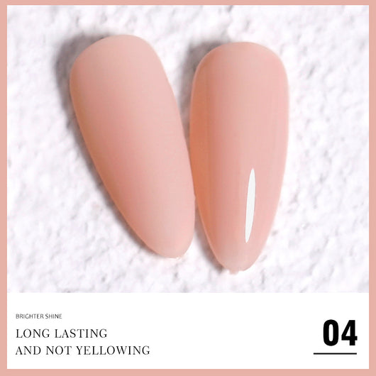 Set de Esmalte Gel Adhesivo Rosa Nude Jade Powder Ice - Image 7