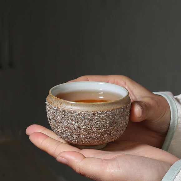Taza de Té Artesanal Rock Mine en Cerámica