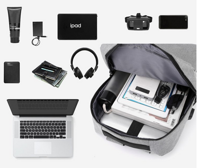 Mochila Ejecutiva Multicompartimentos para Laptop - Diseño Versátil Hombre y Mujer - Image 9
