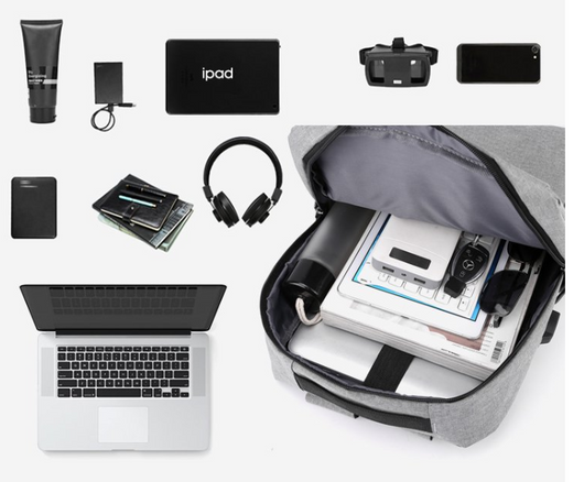 Mochila Ejecutiva Multicompartimentos para Laptop - Diseño Versátil Hombre y Mujer - Image 9