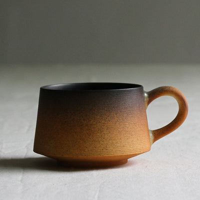 Taza de Cerámica Retro Esmerilada con Diseño Creativo - Image 18