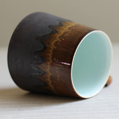 Taza de Cerámica Retro Esmerilada con Diseño Creativo - Image 21