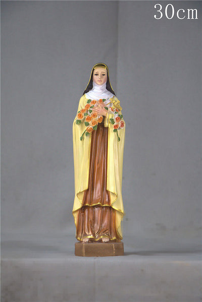 Estatua Sagrada de la Virgen María y Jesús - Icono Católico para el Hogar - Image 3