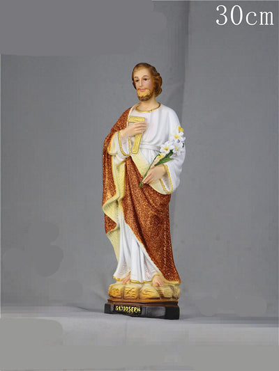 Estatua Sagrada de la Virgen María y Jesús - Icono Católico para el Hogar - Image 4