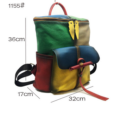 Mochila de Cuero Premium Capacidad Grande con Acabado Artesanal - Image 7