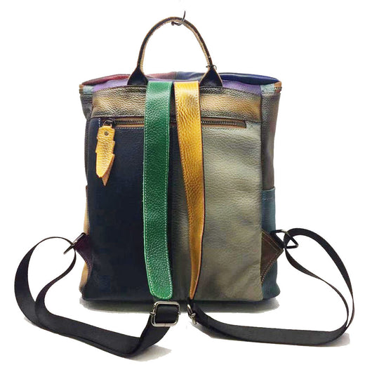 Mochila de Cuero Premium Capacidad Grande con Acabado Artesanal - Image 5