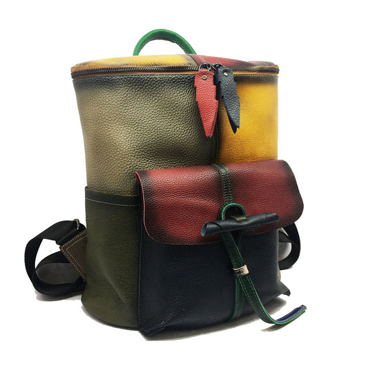 Mochila de Cuero Premium Capacidad Grande con Acabado Artesanal - Image 6