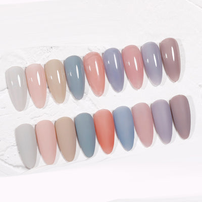 Pegamento para Uñas Cat's Eye Polvo Desnudo Púrpura Oscuro - Fórmula Profesional - Image 39
