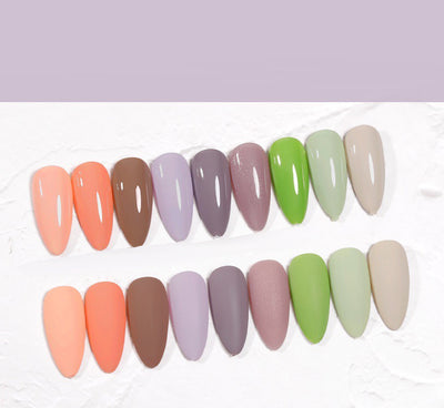 Pegamento para Uñas Cat's Eye Polvo Desnudo Púrpura Oscuro - Fórmula Profesional - Image 57