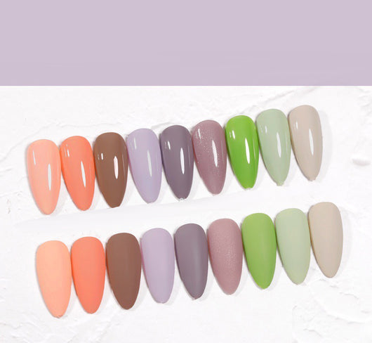 Pegamento para Uñas Cat's Eye Polvo Desnudo Púrpura Oscuro - Fórmula Profesional - Image 57