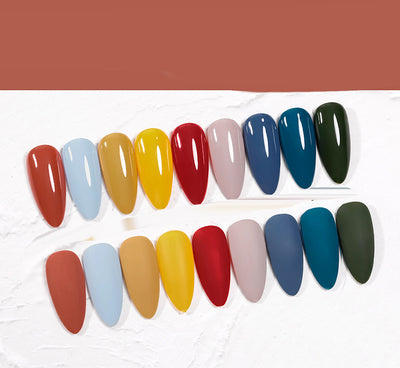 Pegamento para Uñas Cat's Eye Polvo Desnudo Púrpura Oscuro - Fórmula Profesional - Image 60