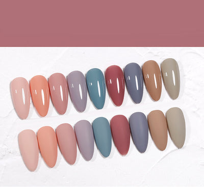 Pegamento para Uñas Cat's Eye Polvo Desnudo Púrpura Oscuro - Fórmula Profesional - Image 64