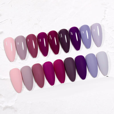 Pegamento para Uñas Cat's Eye Polvo Desnudo Púrpura Oscuro - Fórmula Profesional - Image 65