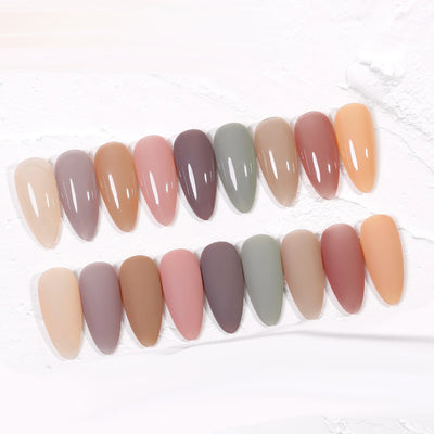 Pegamento para Uñas Cat's Eye Polvo Desnudo Púrpura Oscuro - Fórmula Profesional - Image 28