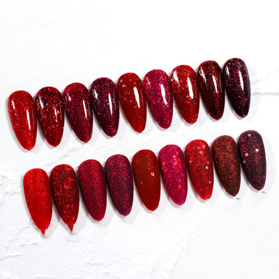 Pegamento para Uñas Cat's Eye Polvo Desnudo Púrpura Oscuro - Fórmula Profesional - Image 26