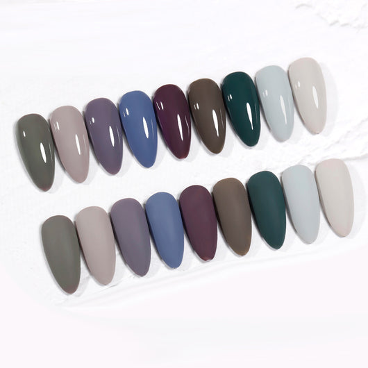 Pegamento para Uñas Cat's Eye Polvo Desnudo Púrpura Oscuro - Fórmula Profesional - Image 10