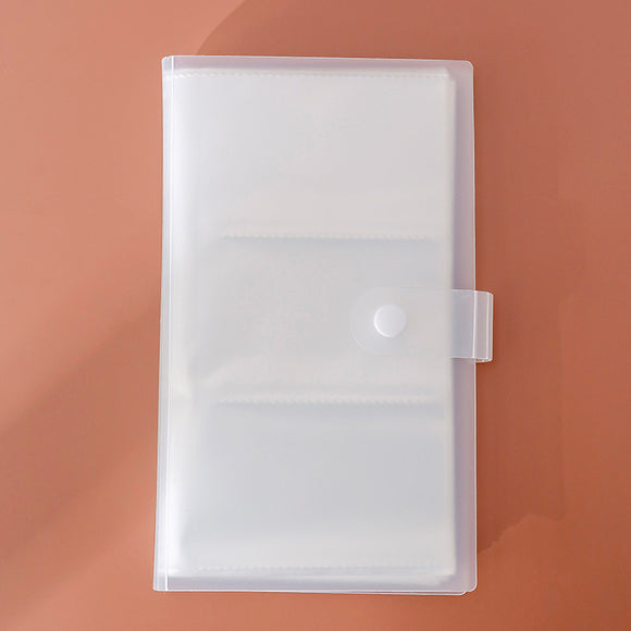 Organizador de Tarjetas Profesional con Estuche Transparente