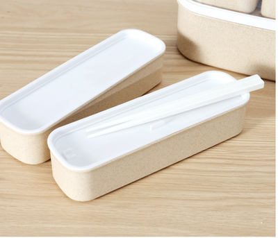 Lonchera Bento Box de Fibra de Trigo Microondeable - Image 4