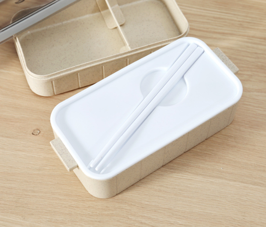 Lonchera Bento Box de Fibra de Trigo Microondeable - Image 3