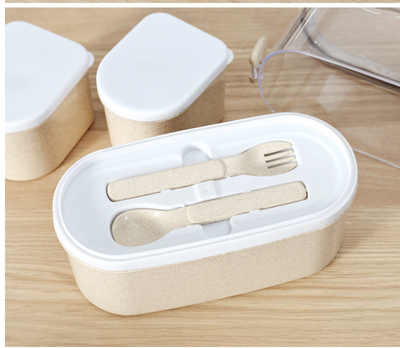Lonchera Bento Box de Fibra de Trigo Microondeable - Image 5