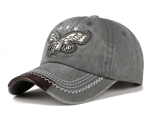 Gorra de Béisbol Vaquera Vintage Lavada con Bordado y Visera Curva - Image 6