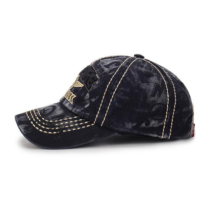 Gorra de Béisbol Denim Lavado - Protección Solar Todo el Año - Image 2