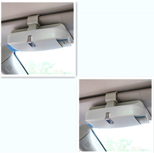 Organizador de gafas para auto con clip para visera - Image 5