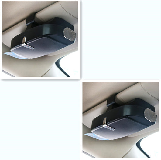 Organizador de gafas para auto con clip para visera - Image 8