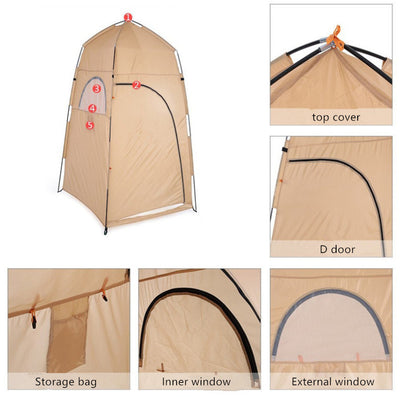 Tienda de Campaña Portátil para Camping y Viajes al Aire Libre - Image 12