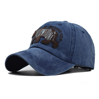 Gorra de Algodón Desgastado Estilo Europeo para Hombre - Image 3