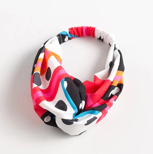 Banda para Cabello con Estampado Moderno