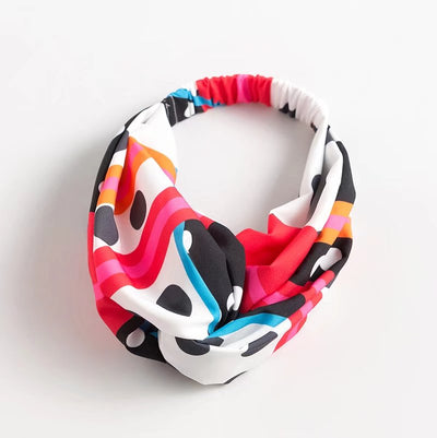 Banda para Cabello con Estampado Moderno